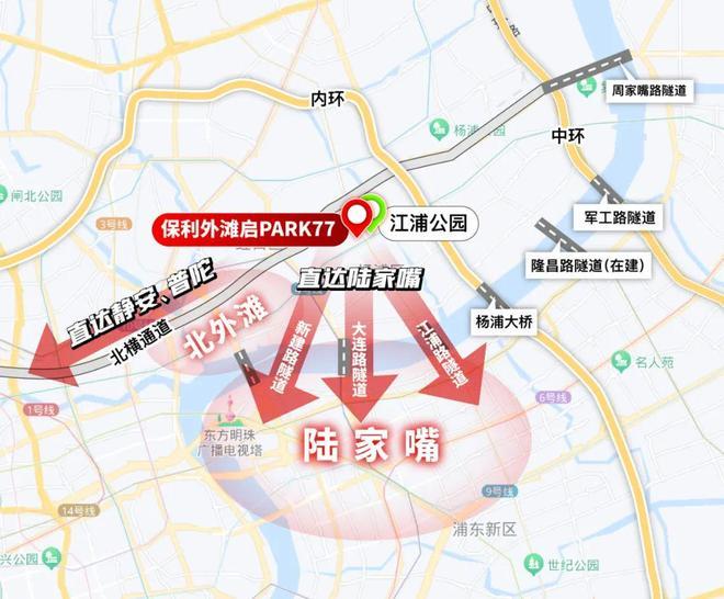 启Park77售楼处发布：开启理想生活CQ9电子网站【上海热搜】上海保利外滩(图8)